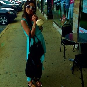 blue dress! worn once so cute